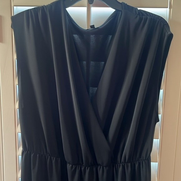Talbots faux wrap Maxi Sleeveless Jersey Dress Size 1X - Picture 3 of 9